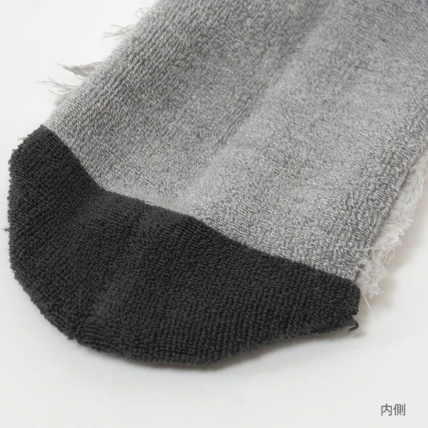 オーガニックコットン ヒーリンサポート パイルソックス