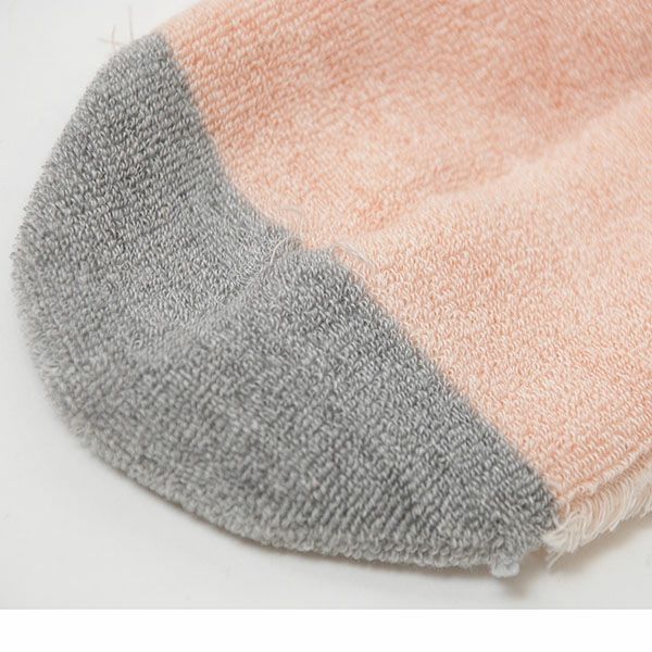 オーガニックコットン ヒーリンサポート パイルソックス