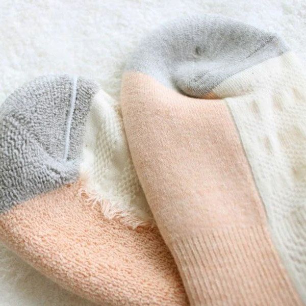 オーガニックコットン ヒーリンサポート パイルソックス