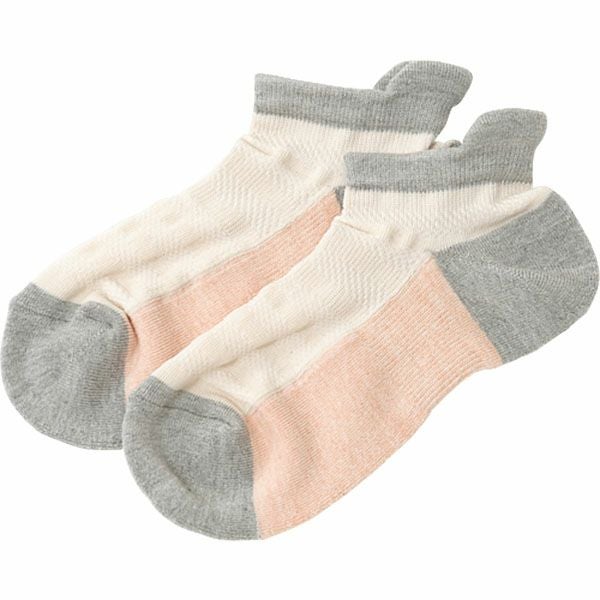 オーガニックコットン ヒーリンサポート パイルソックス