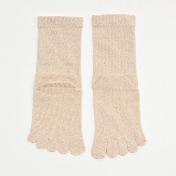 オーガニックコットン 5本指エコソックス