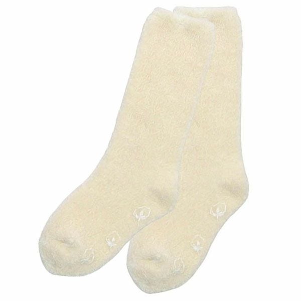 オーガニックコットン ベビー 表パイルハイソックス