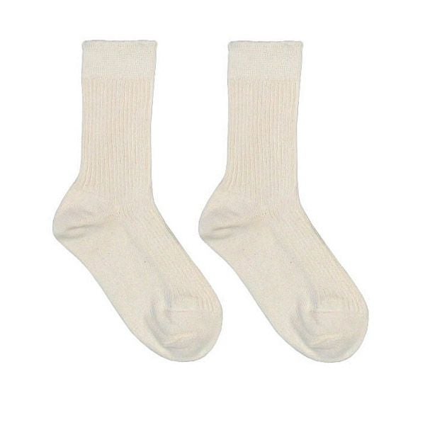 オーガニックコットン キッズ 綿100％ リブソックス