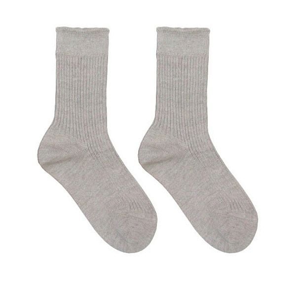 オーガニックコットン キッズ 綿100％ リブソックス