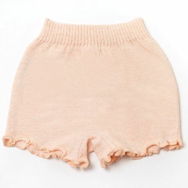 オーガニックコットン うさぎ柄オーバーパンツ