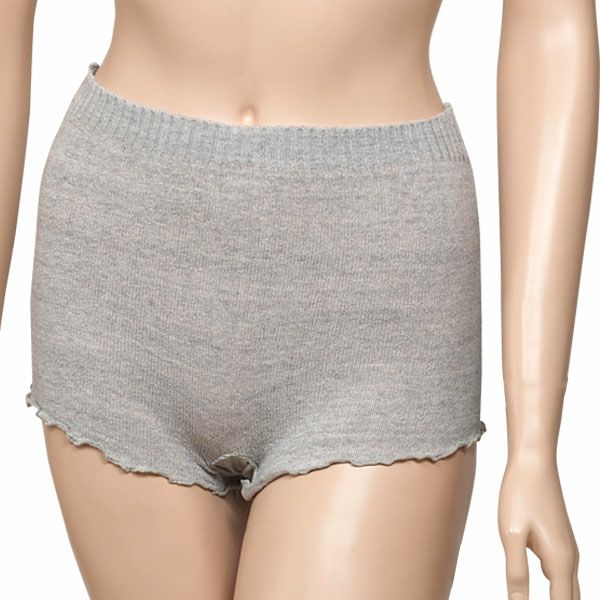 オーガニックコットン くま柄オーバーパンツ