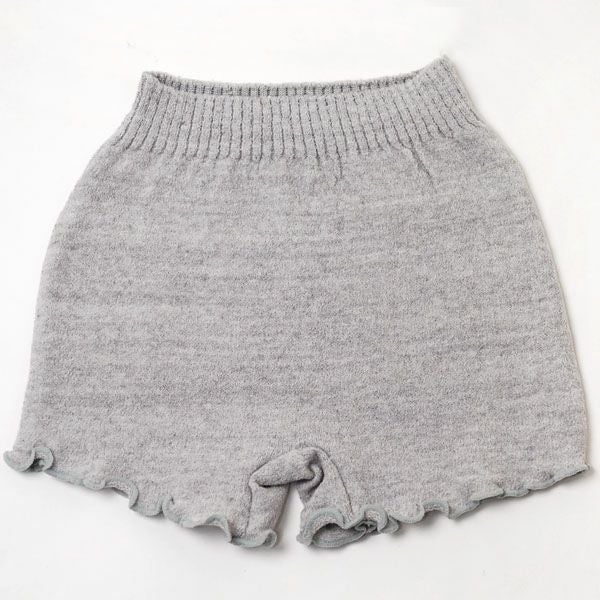 オーガニックコットン くま柄オーバーパンツ