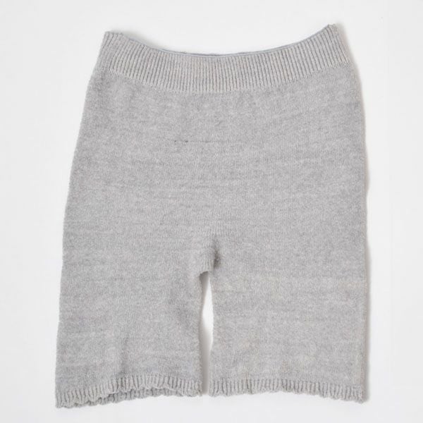 オーガニックコットン ホールガーメント ハーフパンツ