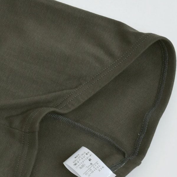 オーガニックコットン 五倍子レギュラー丈レギンス ナチュラルブラック M-L