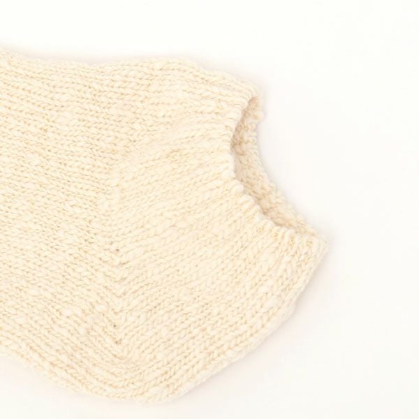 オーガニックコットン ガラボウソックス スニーカー丈