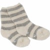 オーガニックコットン ベビー パイルボーダーソックス