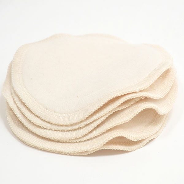 オーガニックコットン 授乳パッド11cm・6枚組 Natural