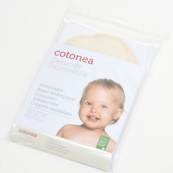 オーガニックコットン 授乳パッド11cm・6枚組 Natural