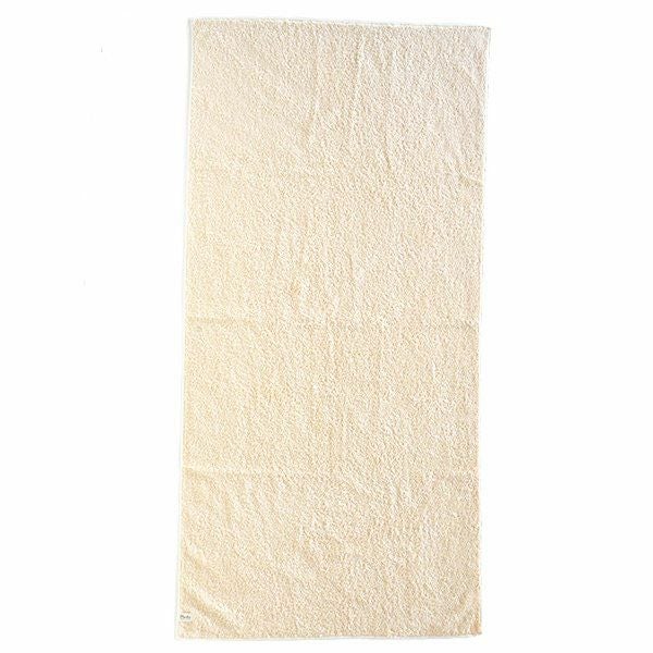 オーガニックコットン コレット2 バスタオル きなり 58×120