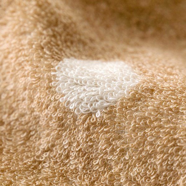 オーガニックコットン ドット ウォッシュタオル 33×36