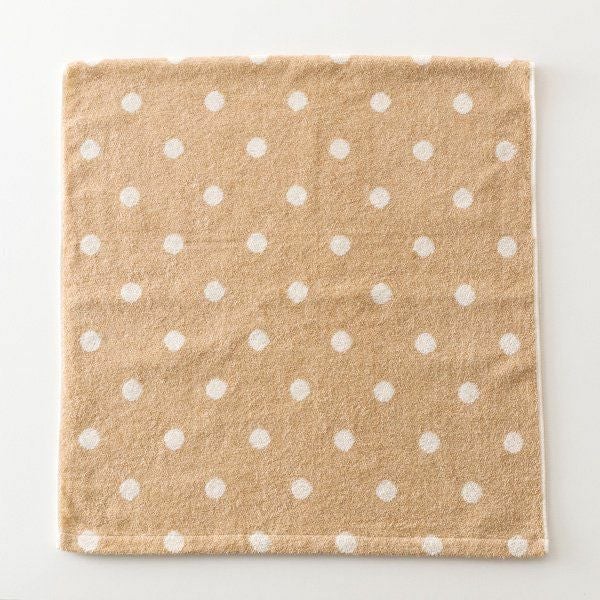 オーガニックコットン ドット バスタオル 58×120
