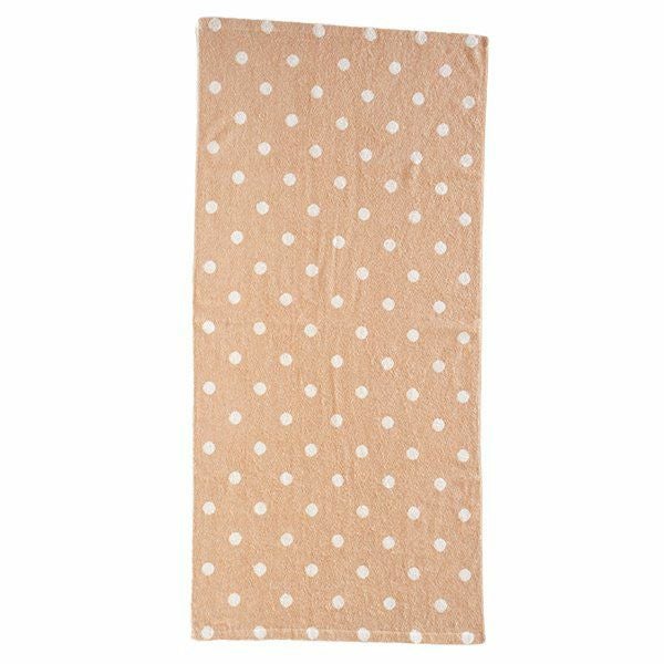 オーガニックコットン ドット バスタオル 58×120