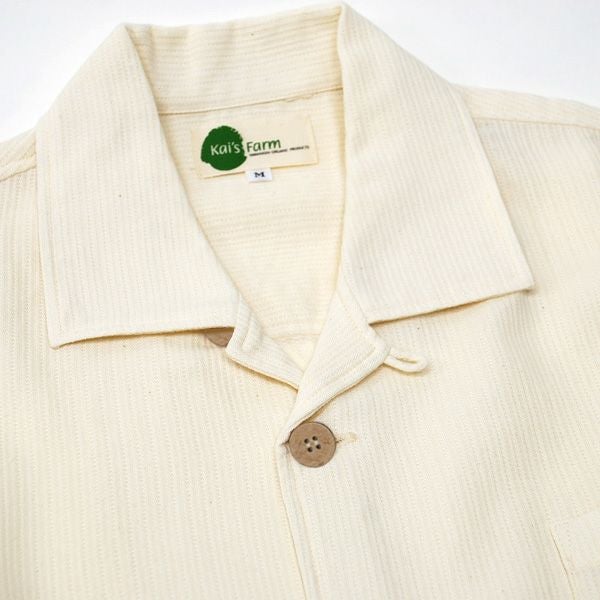 オーガニックコットン メンズ ジンコードパジャマ