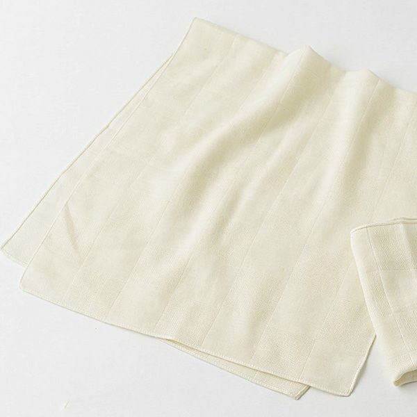 オーガニックコットン バスガーゼ きなり