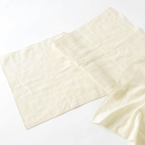 オーガニックコットン バスガーゼ きなり