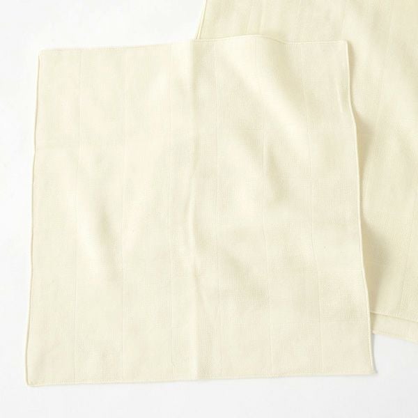 オーガニックコットン ガーゼハンカチ きなり