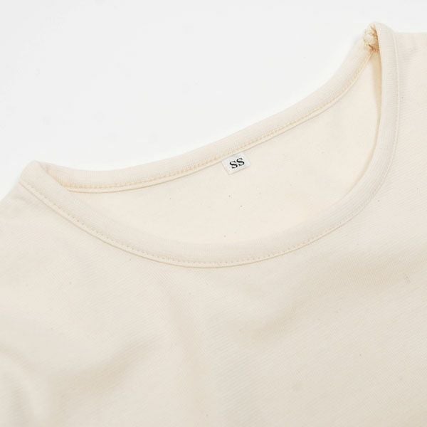オーガニックコットン 20天竺半袖Tシャツ