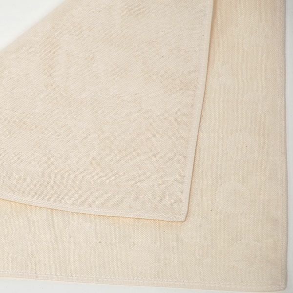 オーガニックコットン 水玉＆花柄ガーゼハンカチ3色セット