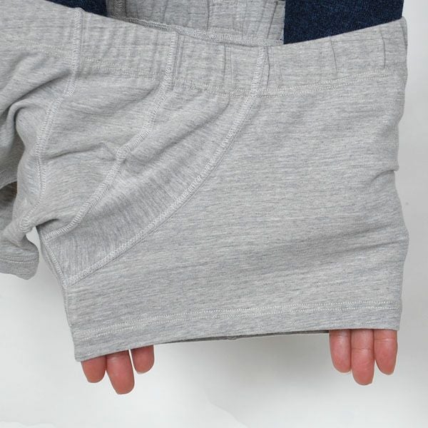 オーガニックコットン メンズ ベア天ローライズボクサー