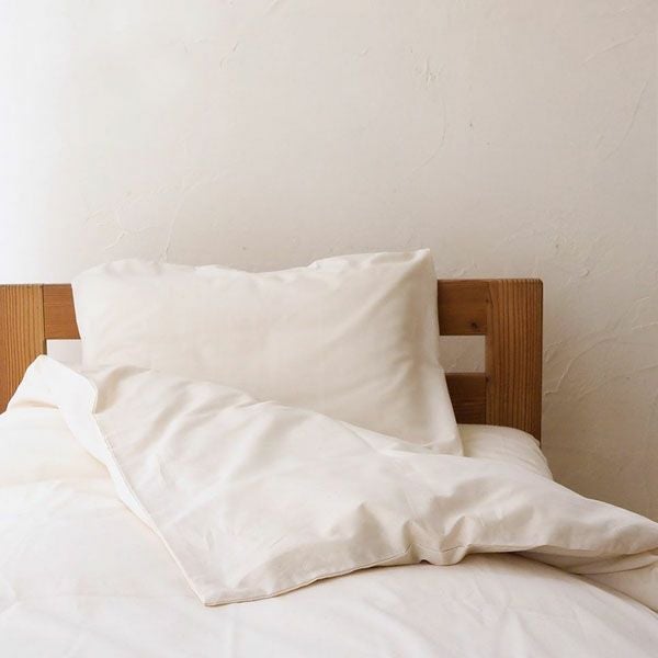 オーガニックコットン 平織りピローケース