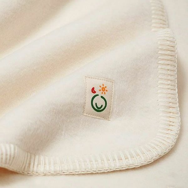 オーガニックコットン 斜文織綿毛布 シングル