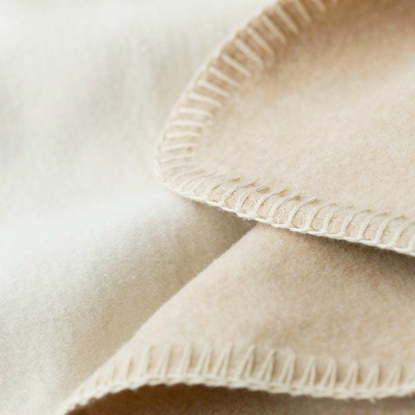 オーガニックコットン 斜文織綿毛布 シングル