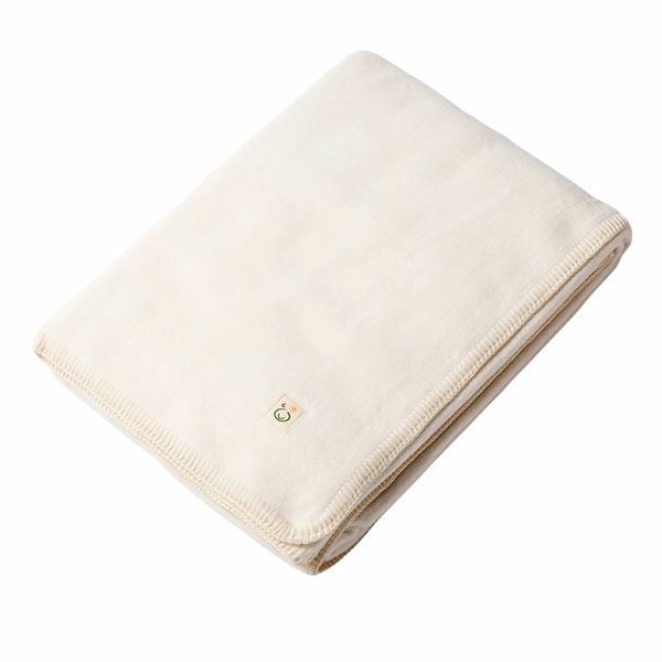 オーガニックコットン 斜文織綿毛布 シングル