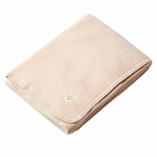 オーガニックコットン 斜文織綿毛布 シングル