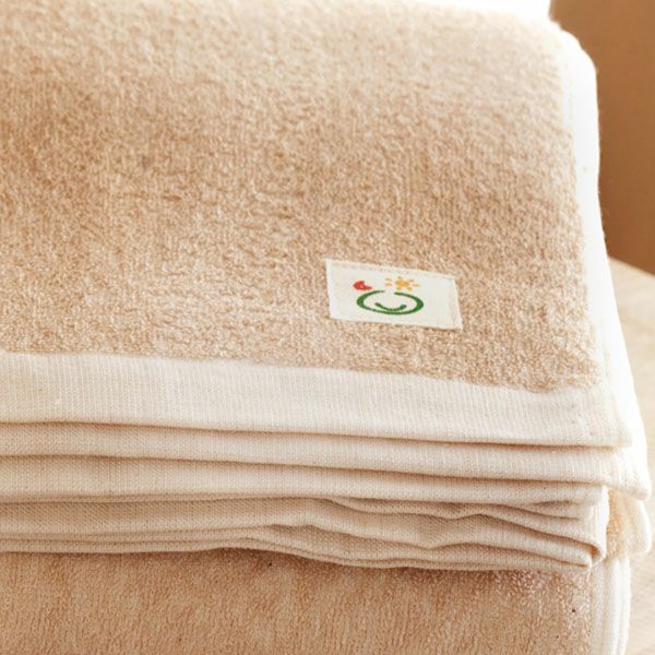 オーガニックコットン タオルシーツ シングル