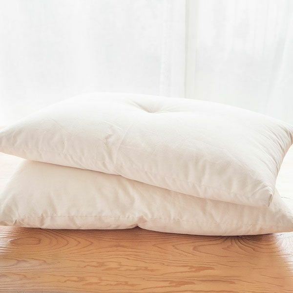 オーガニックコットン 薄まくら きなり 43×63 | オーガニックコットン
