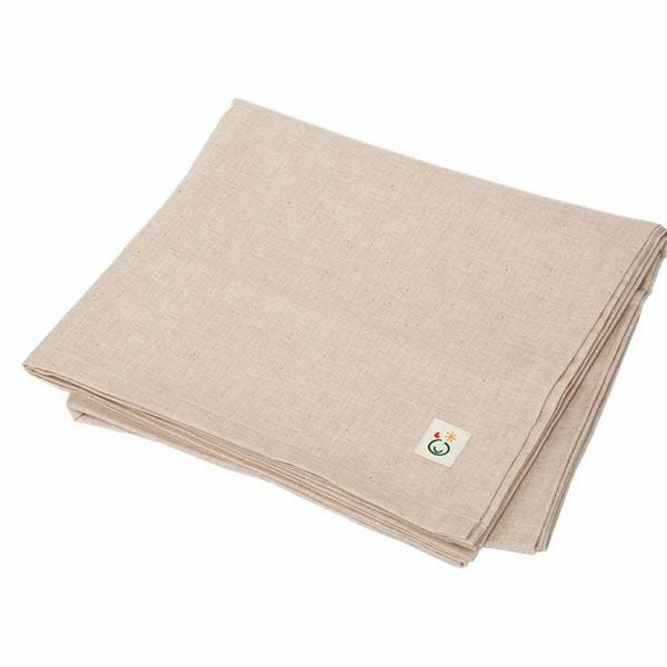 オーガニックコットン 平織りフラットシーツ