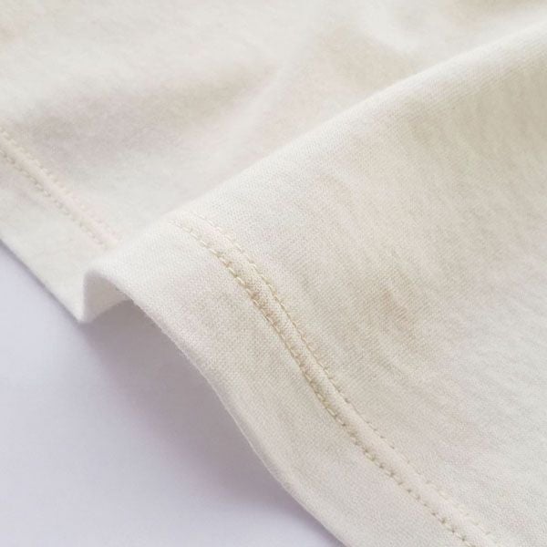 オーガニックコットン 薄手天竺ペチコートパンツ きなり