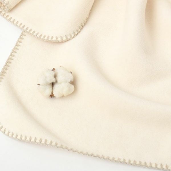 オーガニックコットン ふかふかブランケット 140×70