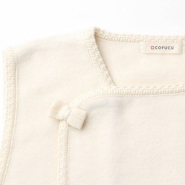 オーガニックコットン ベビー スカラップスリーパー