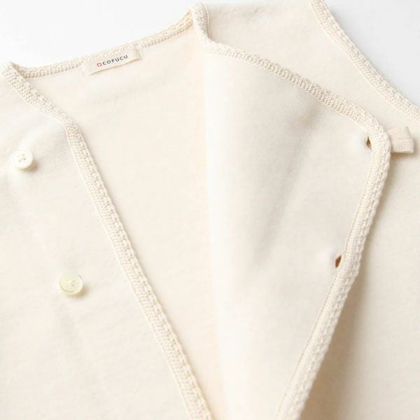 オーガニックコットン ベビー スカラップスリーパー