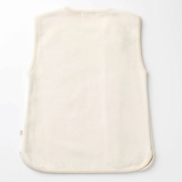 オーガニックコットン ベビー スカラップスリーパー