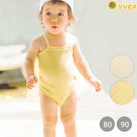 オーガニックコットン キャミロンパース