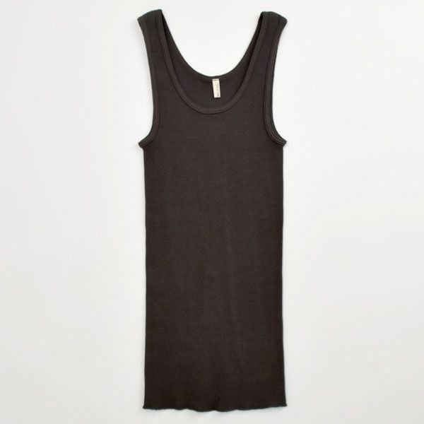 オーガニックコットン リブタンクトップ
