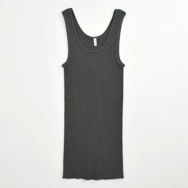 オーガニックコットン リブタンクトップ