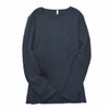 オーガニックコットン 薄手接結インナーシャツ（長袖）