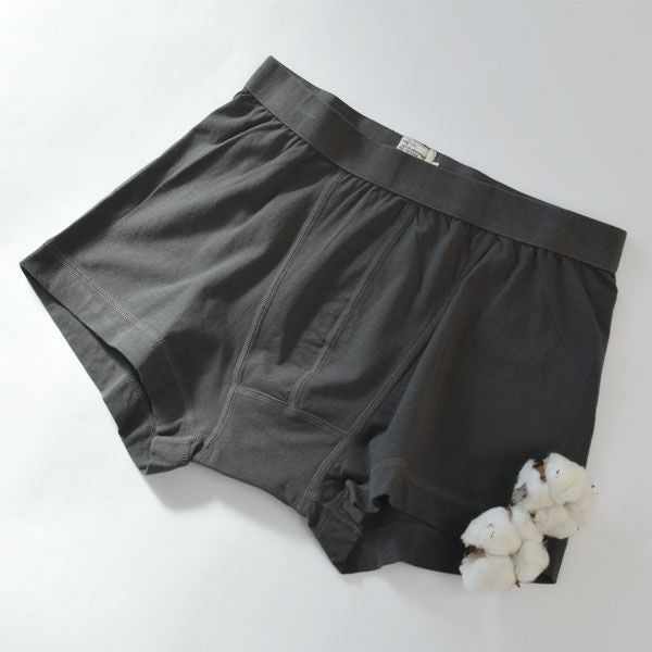 オーガニックコットン メンズ ストレッチボクサー