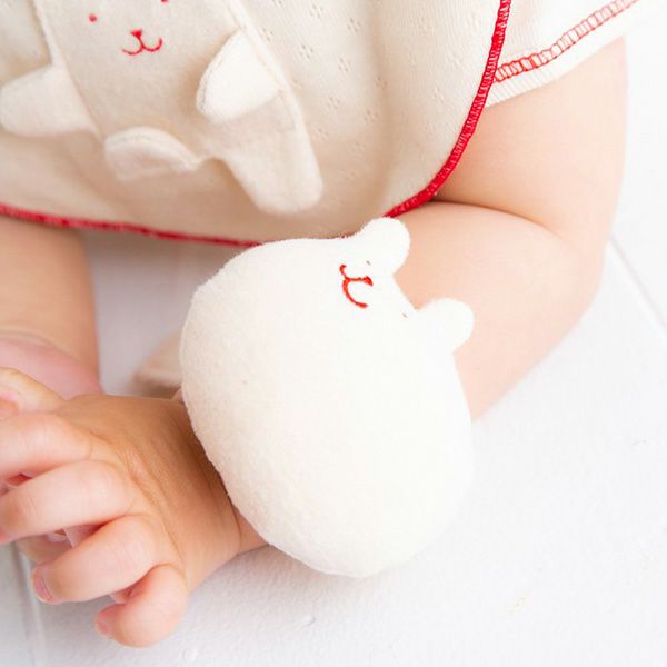 オーガニックコットン リストガラガラ