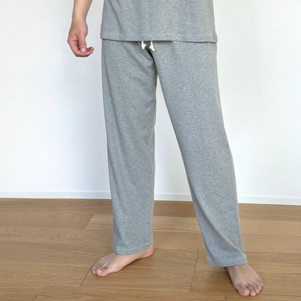 オーガニックコットン メンズ リラクシングウェア ロングパンツ