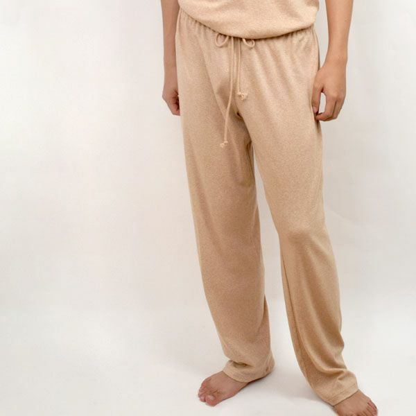 オーガニックコットン メンズ リラクシングウェア ロングパンツ