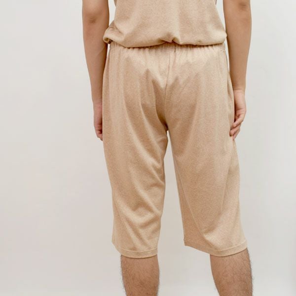 オーガニックコットン メンズ リラクシングウェア ハーフパンツ